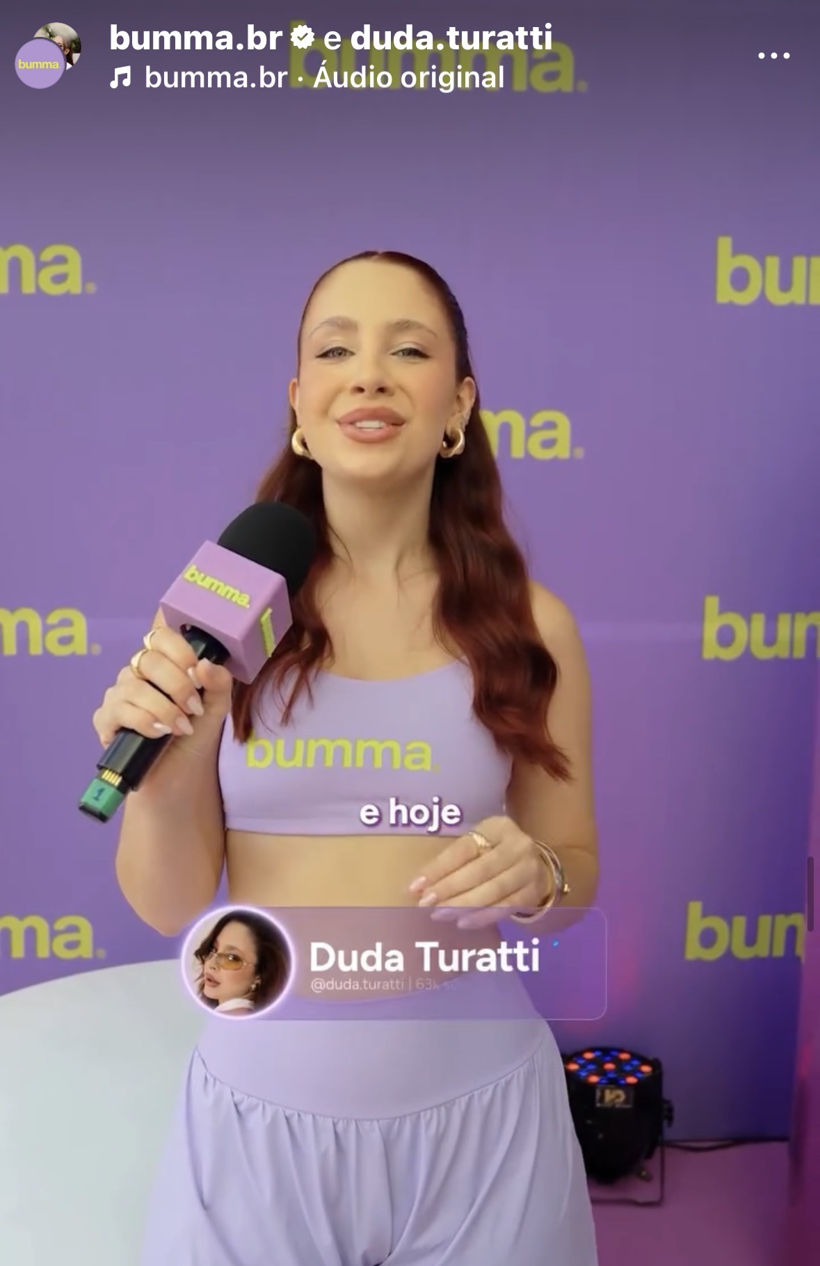 Cliente Bumma @duda.turatti